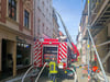 Feuerwehreinsatz am Freitag in der Kramerstraße in Zeitz.