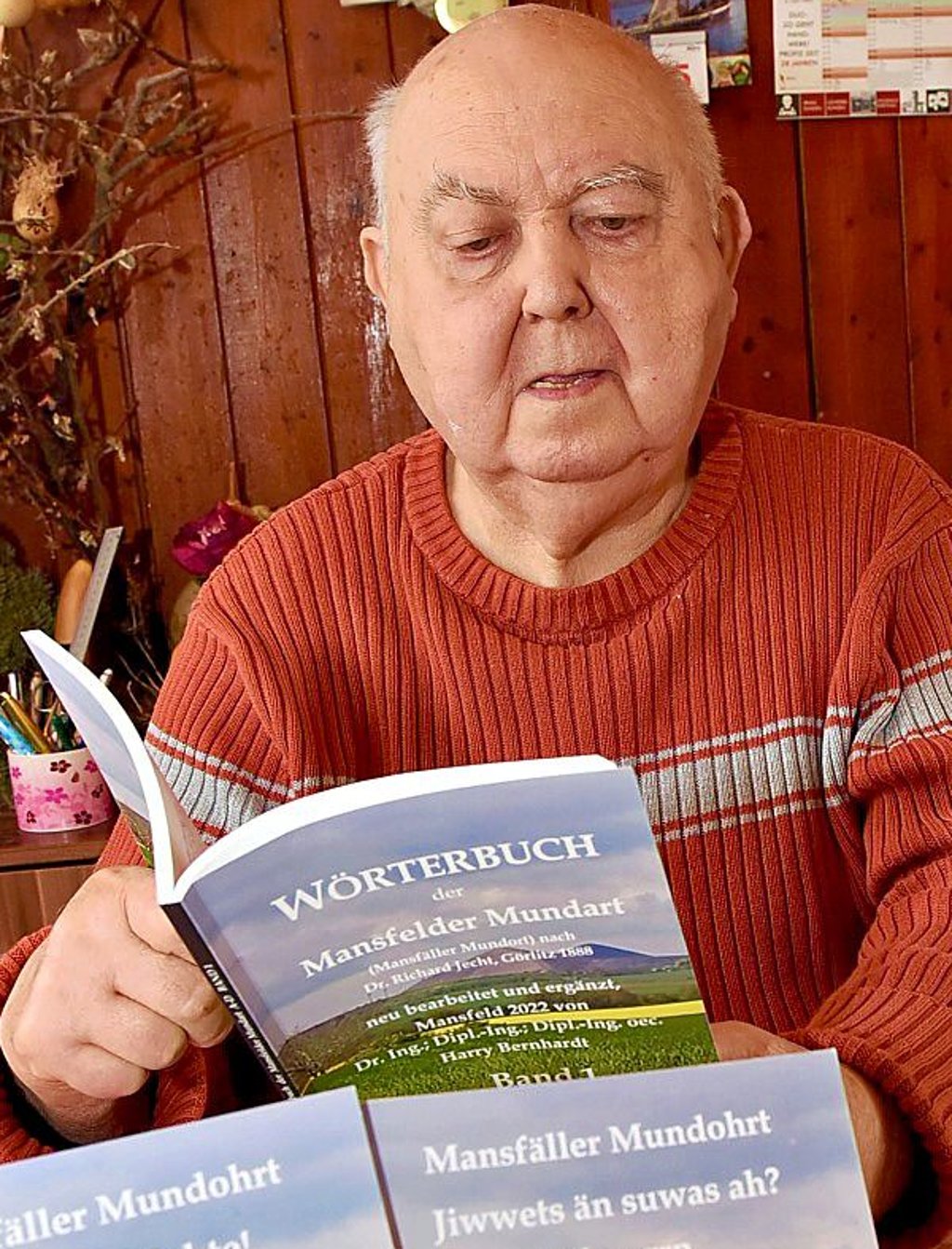 Harry Bernhardt ist Spezialist für Mansfelder Mundart.