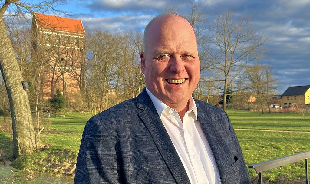 Jens Fünfarek ist Bürgermeisterkandidat in Schönhausen.