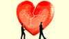 Scheiden tut nicht nur im Herzen  weh: Beide Partner müssen sich über viele Dinge einigen. 