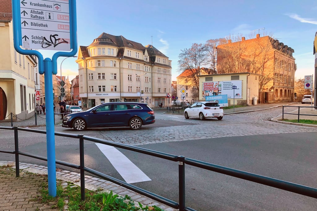 Der Knoten am oberen Wendischen Berg  würde nach dem Umbau  ähnlich, aber doch  völlig anders aussehen. Wenn Variante eins gebaut wird. 
