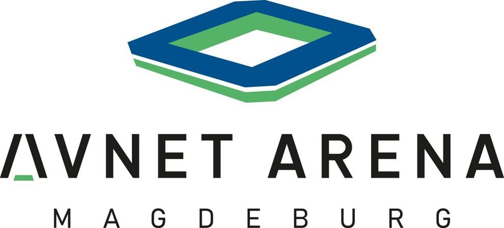 So sieht das Logo der Avnet-Arena Magdeburg aus.