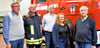 Das ist  der Vorstand des Fördervereins der Feuerwehr Havelberg (von links): Vorsitzender Ulrich Ziegler, Stellvertreter Andreas Brütt, Beisitzer Dieter Härtwig, Schriftführerin Bina Meyer und Kassenwart Manfred Philipp. 