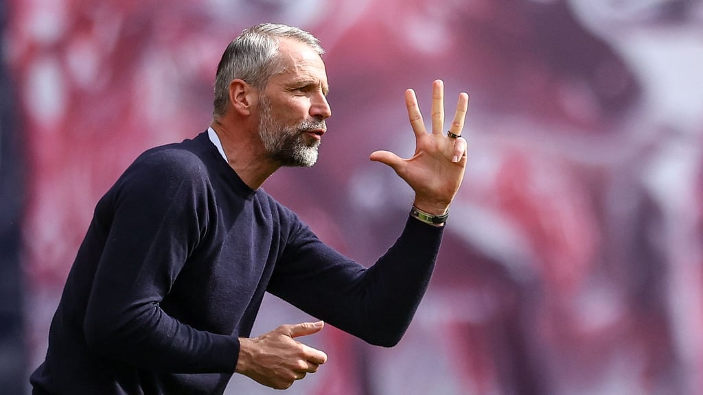 Vier Gelbe Karten bedeuten eine Sperre: Marco Rose fehlt gegen Heidenheim.