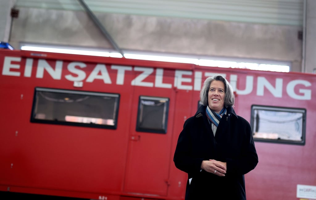 Sachsen-Anhalts Innenministerin Tamara Zieschang (CDU) spricht.
