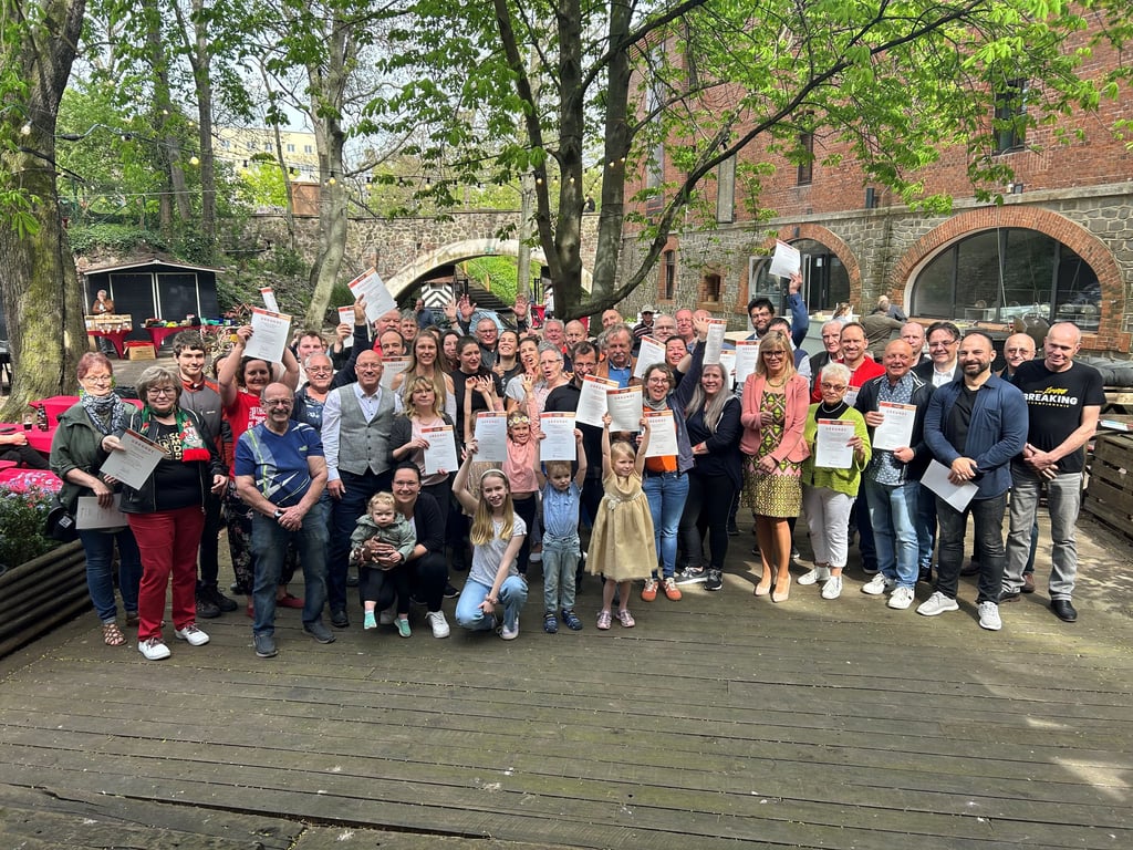 Bei der Abschlussveranstaltung in der Festung Mark in Magdeburg wurden die Engagierten gewürdigt. Zusammen haben sie die Stadt sauberer gemacht.