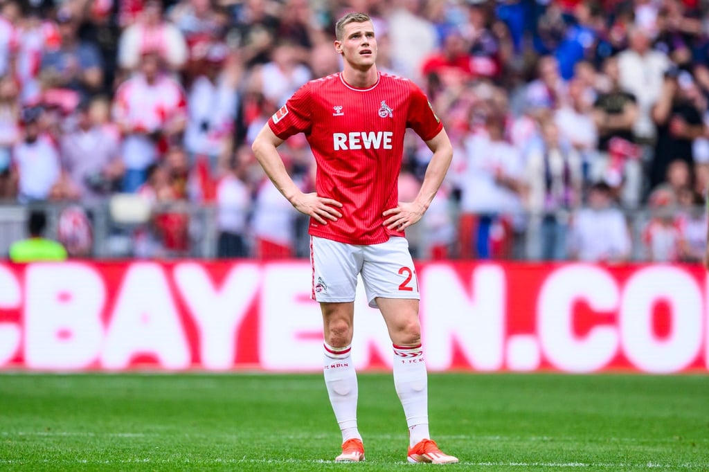 Kölns Steffen Tigges war nach der Niederlage beim FC Bayern enttäuscht.