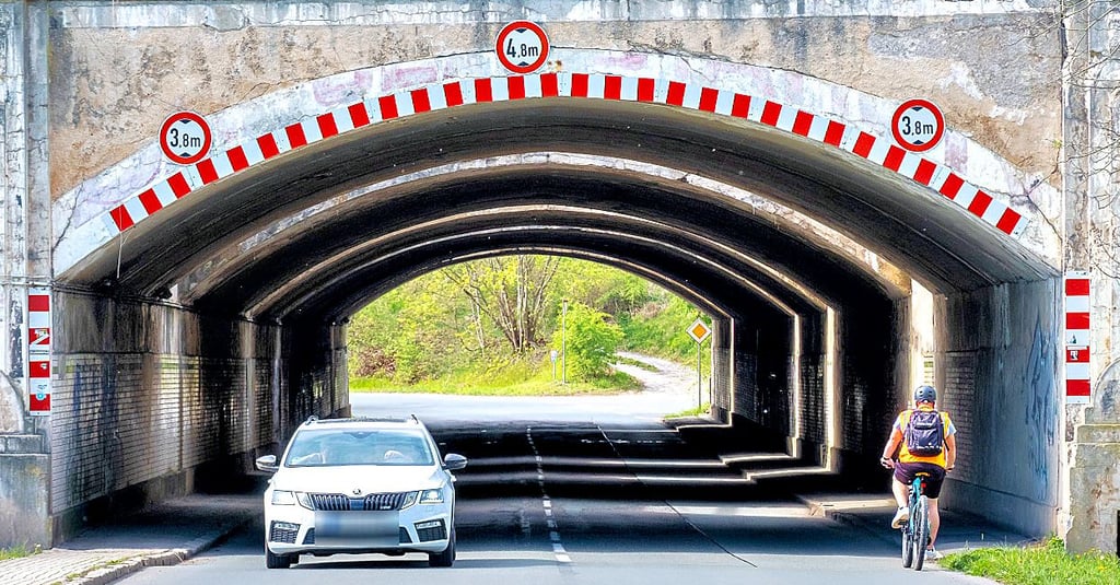 Autos können die Unterführung ab Montag nicht mehr nutzen.