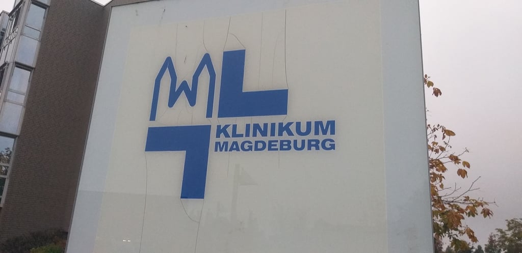 Das städtisches Klinikum Magdeburg.