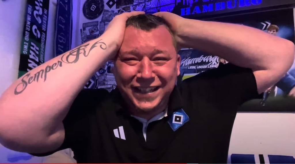 Timo "Der Sievi" Sievert zählt zu den bekanntesten HSV-Fans. Nach dem Spiel seines Vereins gegen den 1. FC Magdeburg wetterte er lauthals gegen die Hamburger.