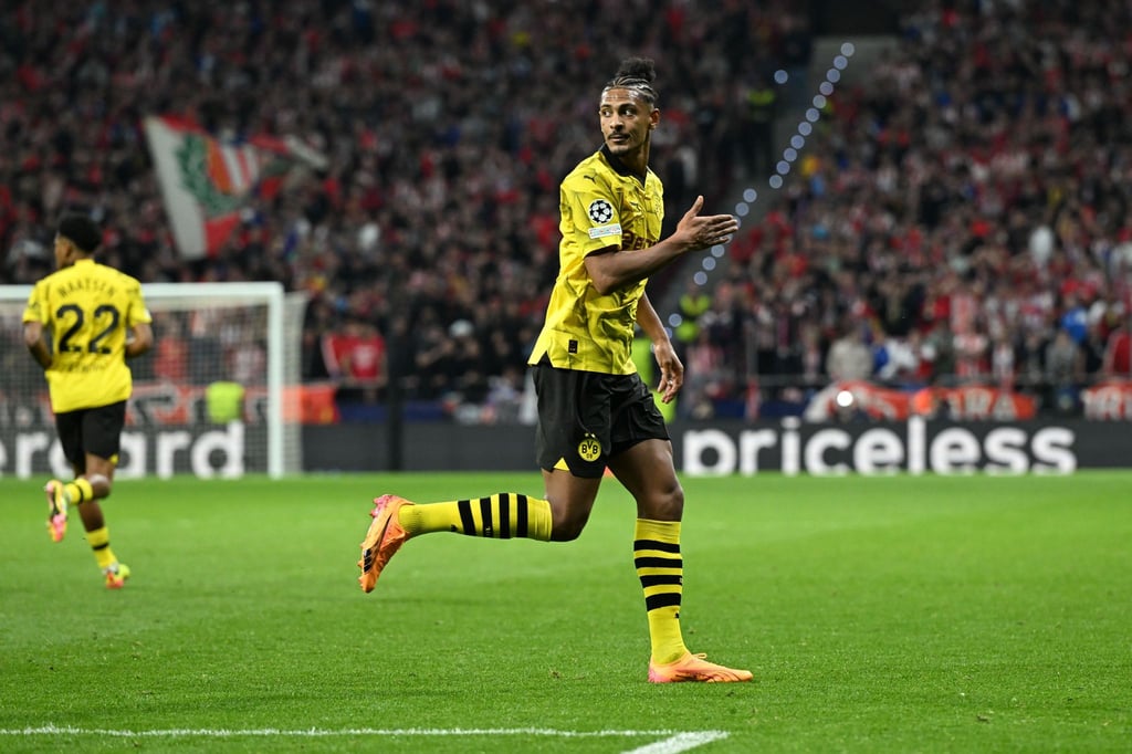 Sébastien Haller erzielte das einzige Dortmunder Tor des Abends.
