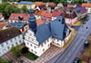Blick auf das Rathaus in Allstedt