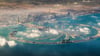 Gigantismus im Persischen Golf: Wie groß The Palm Jumeirah vor der Küste Dubais ist, wird aus der Vogelperspektive besonders deutlich.