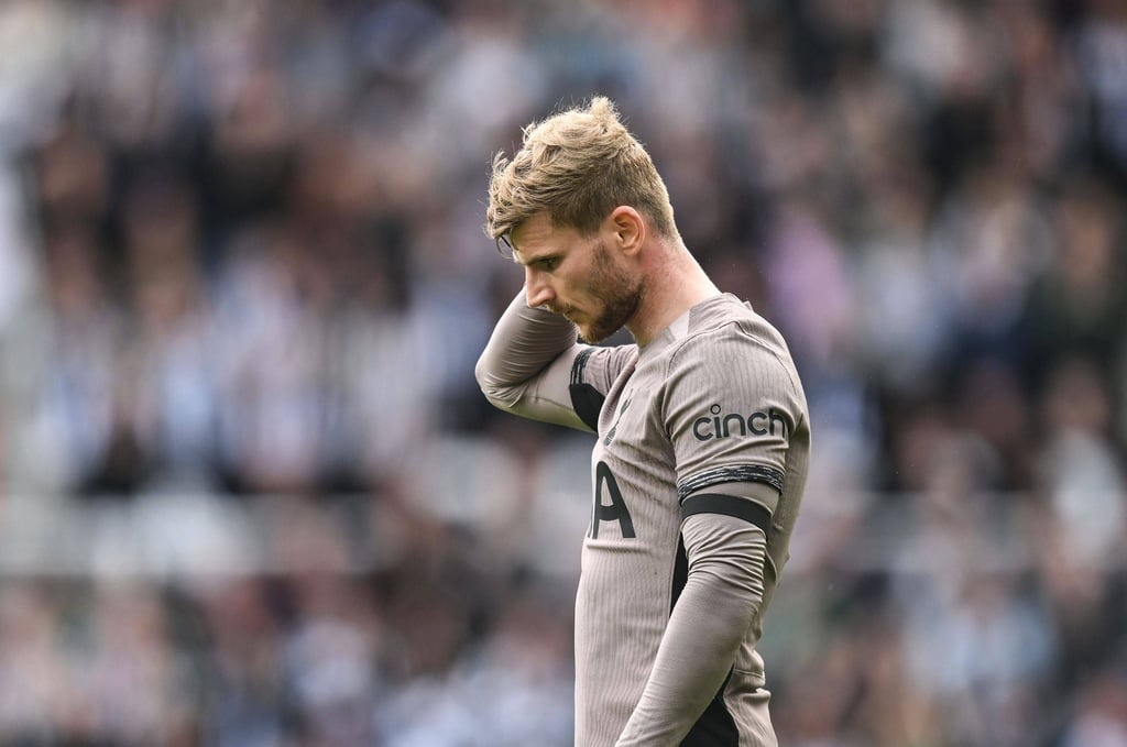 TImo Werner war bei Tottenham am Samstag glücklos.