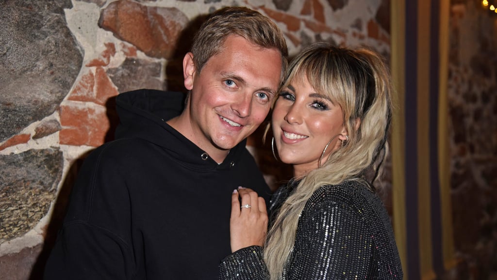 Schlagersängerin Annemarie Eilfeld mit ihrem Verlobten Tim Sandt. Bereits seit 2017 sind die beiden ein Paar.