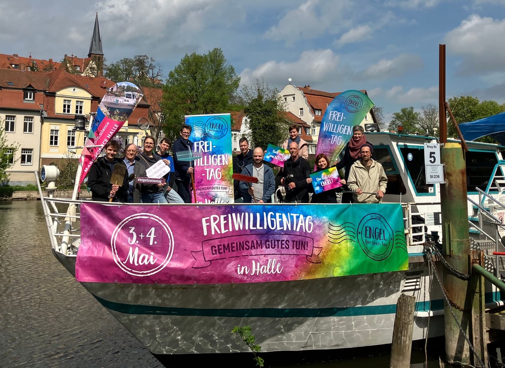 Viele hallesche Akteure laden ein: Bald findet der 20. Freiwilligentag statt.