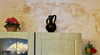 Wasserflecken   in einem Zimmer  eines Hauses auf dem Grundstück Altenburger straße 39. 