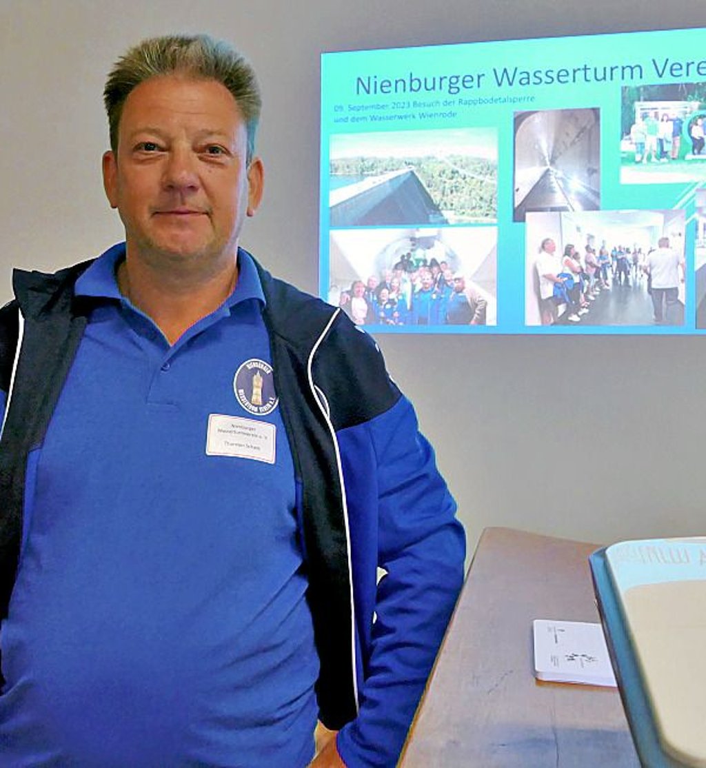 Thorsten Schack vom „Nienburger Wasserturmverein“ hatte mit rund 120 Kilometern die weiteste Anreise.