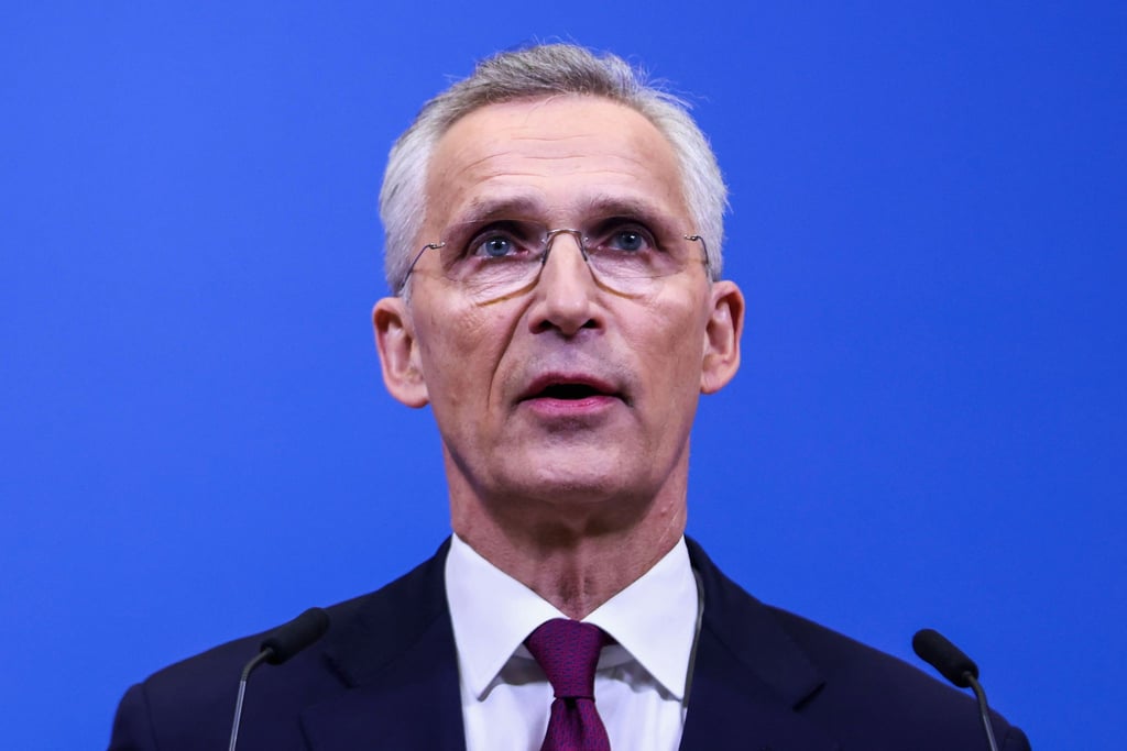 Nato-Generalsekretär Jens Stoltenberg beruft eine Sitzung des Nato-Ukraine-Rats ein (Archivbild).