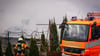 Die Feuerwehr löscht einen Brand in einem Braunschweiger Industriegebiet.