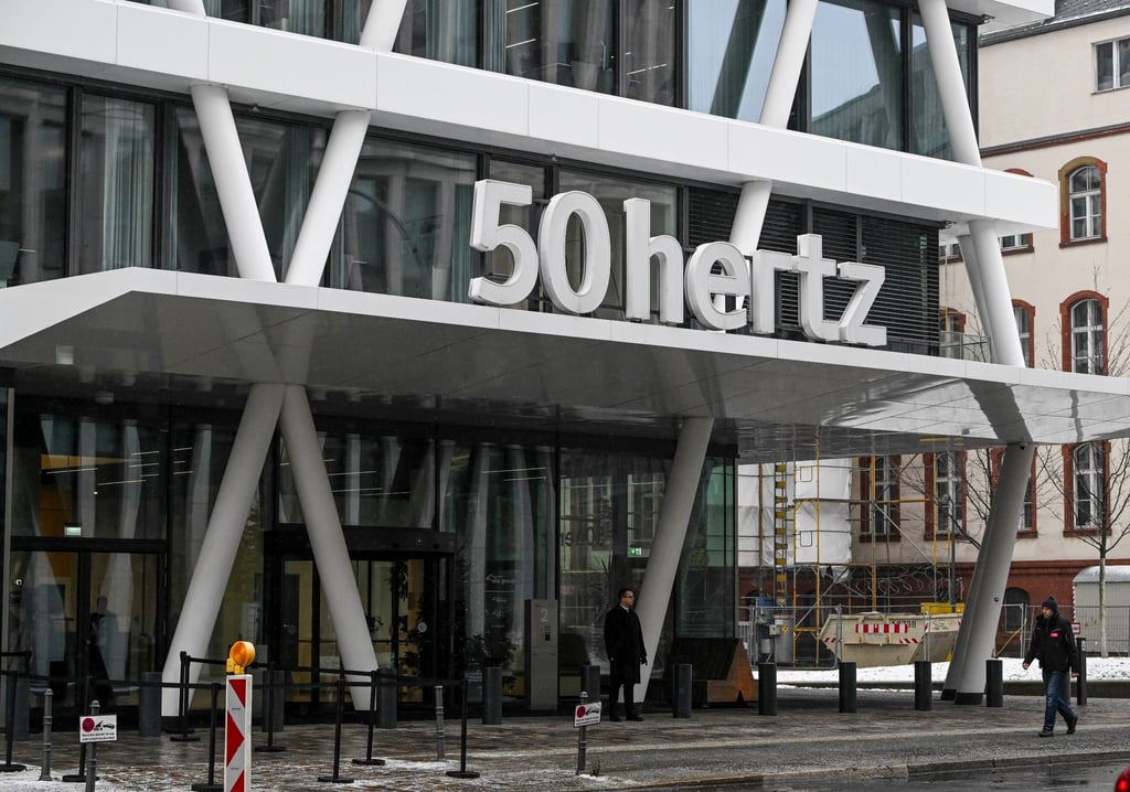 Das Firmengebäude des Übertragungsnetzbetreibers 50Hertz Transmission GmbH in der Heidestraße.