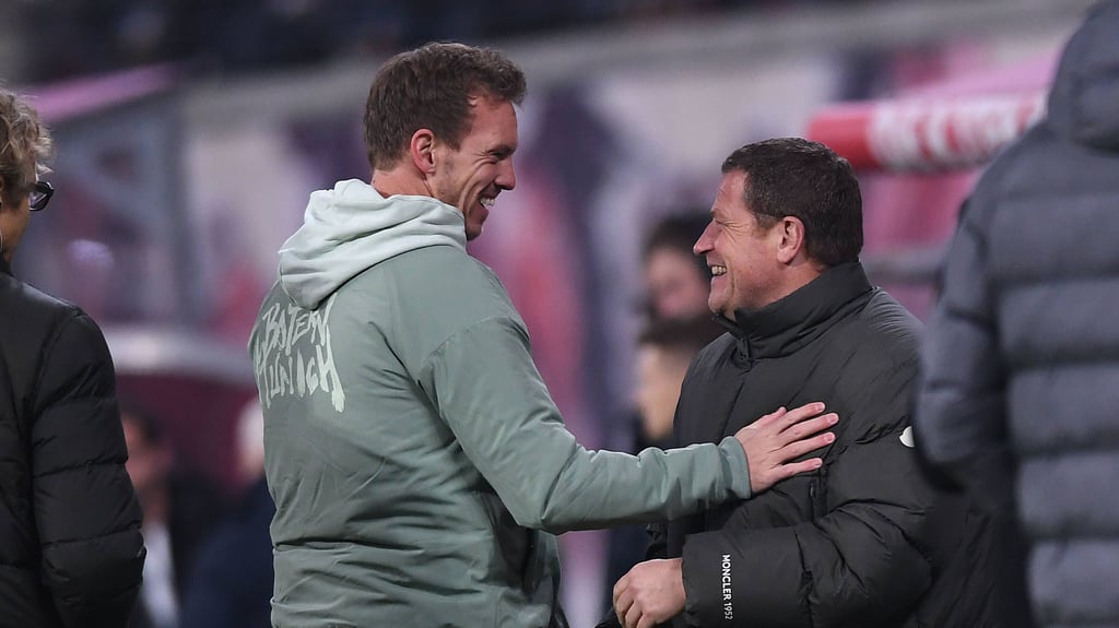 Julian Nagelsmann und Max Eberl kennen sich.
