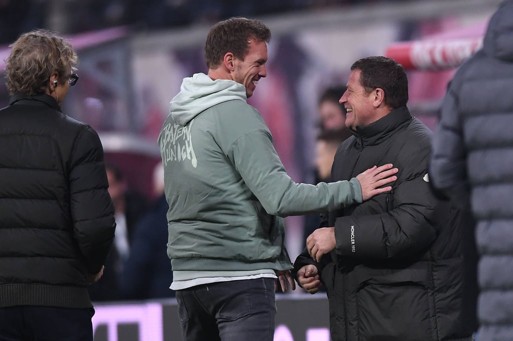 Julian Nagelsmann und Max Eberl kennen sich.