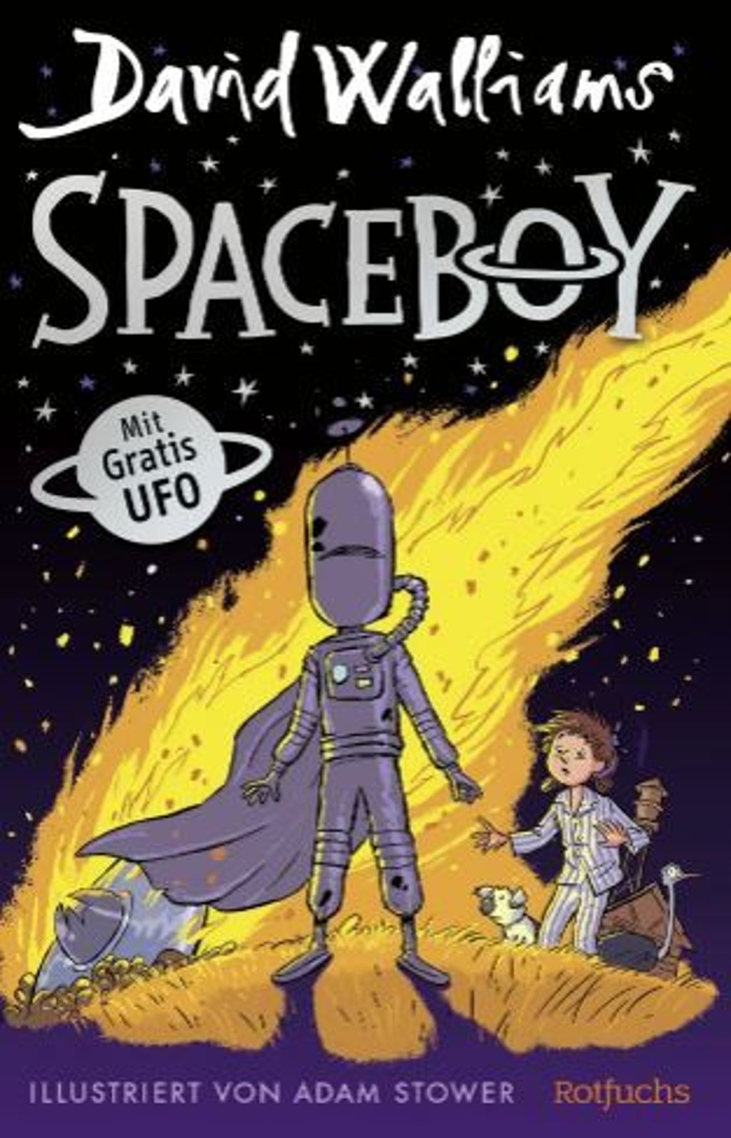 Im Buch "Spaceboy" erlebt Ruth das Abenteuer ihres Lebens.