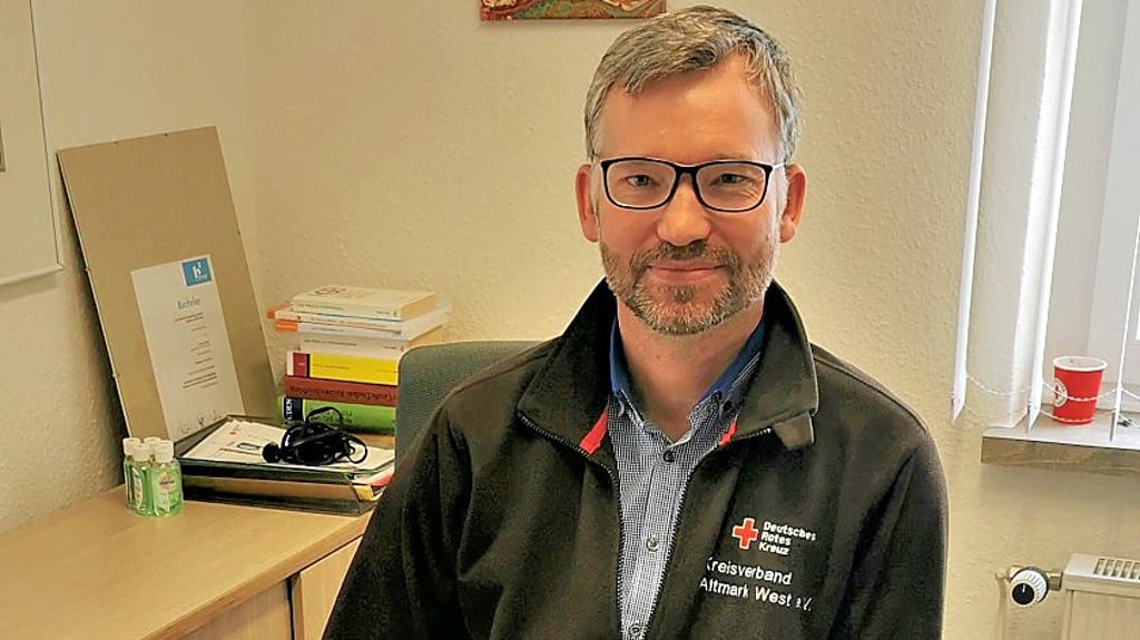 Klötzes DRK-Geschäftsführer Christian Hundt.