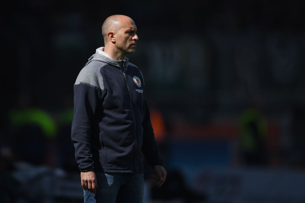 Der Braunschweiger Trainer Daniel Scherning.