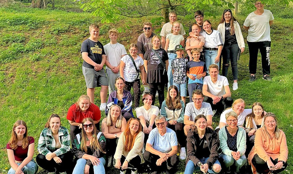 Die Musiker des Ziegelröder Spielmannszuges haben ein Wochenende lang in Ahlsdorf für die Landesmeisterschaft geübt.