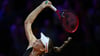 Hat sich beim Stuttgarter Sandplatz-Tennisturnier die Chance aufs Finale gesichert: Jelena Rybakina.