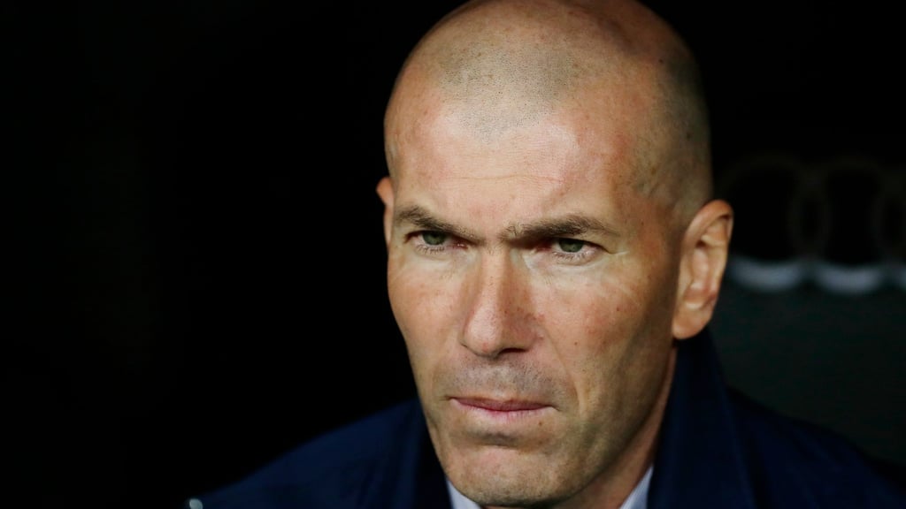 Zidane au FC Bayern peu avant de signer son contrat