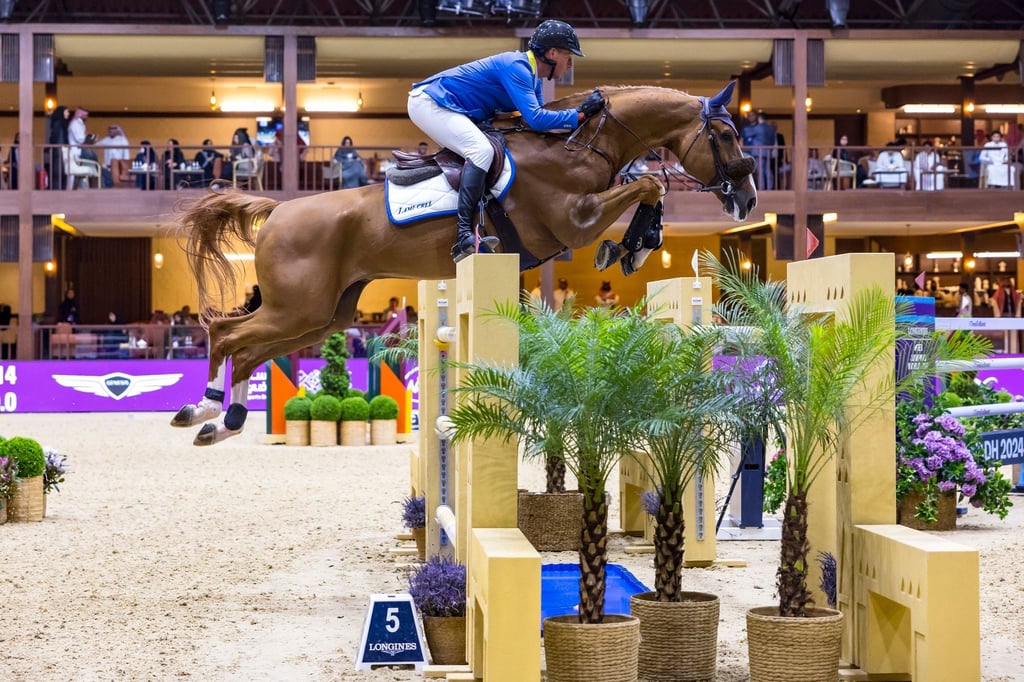 Kam mit seinem Pferd Mandato auf Platz 13: Christian Ahlmann.