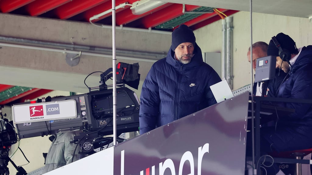 Tribünengast: Marco Rose in Heidenheim.