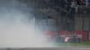 Carlos Sainz hatte im Ferrari beim Qualifying in China einen Unfall.