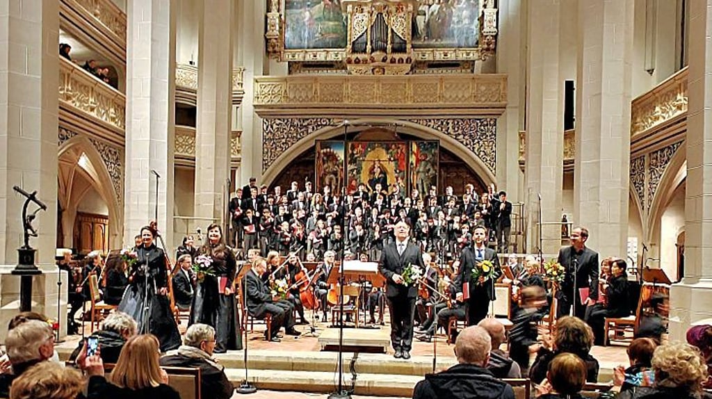 Die Halle-Premiere in der Marktkirche wurde gefeiert.