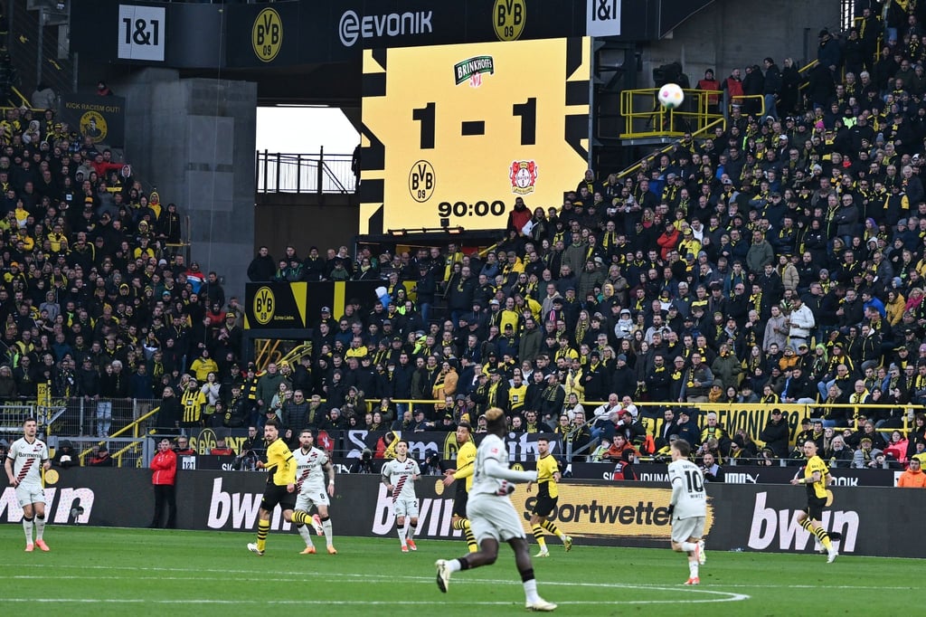 Borussia Dortmund und Bayer 04 Leverkusen trennten sich 1:1-Unentschieden.