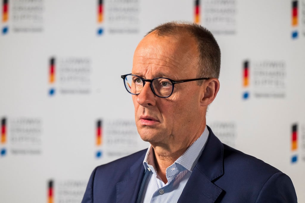 CDU-Chef Friedrich Merz warnt vor dem Einfluss Chinas.