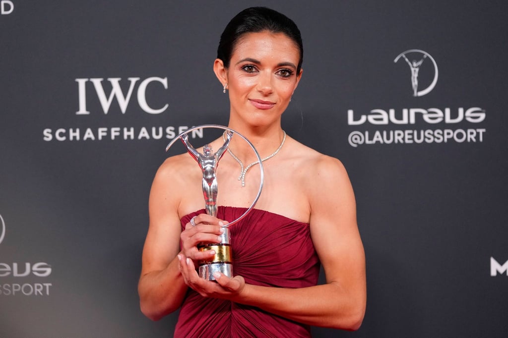 Aitana Bonmatí wurde bei der Verleihung der Laureus-Awards als Sportlerin des Jahres ausgezeichnet.