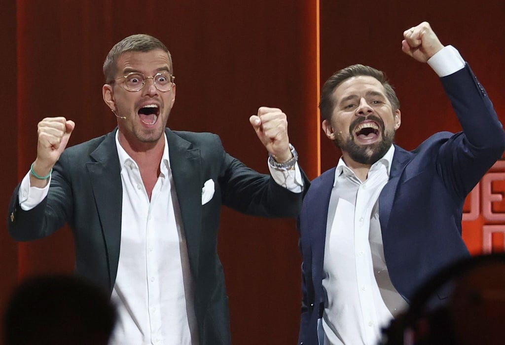 Joko Winterscheidt (l) und Klaas Heufer-Umlauf.