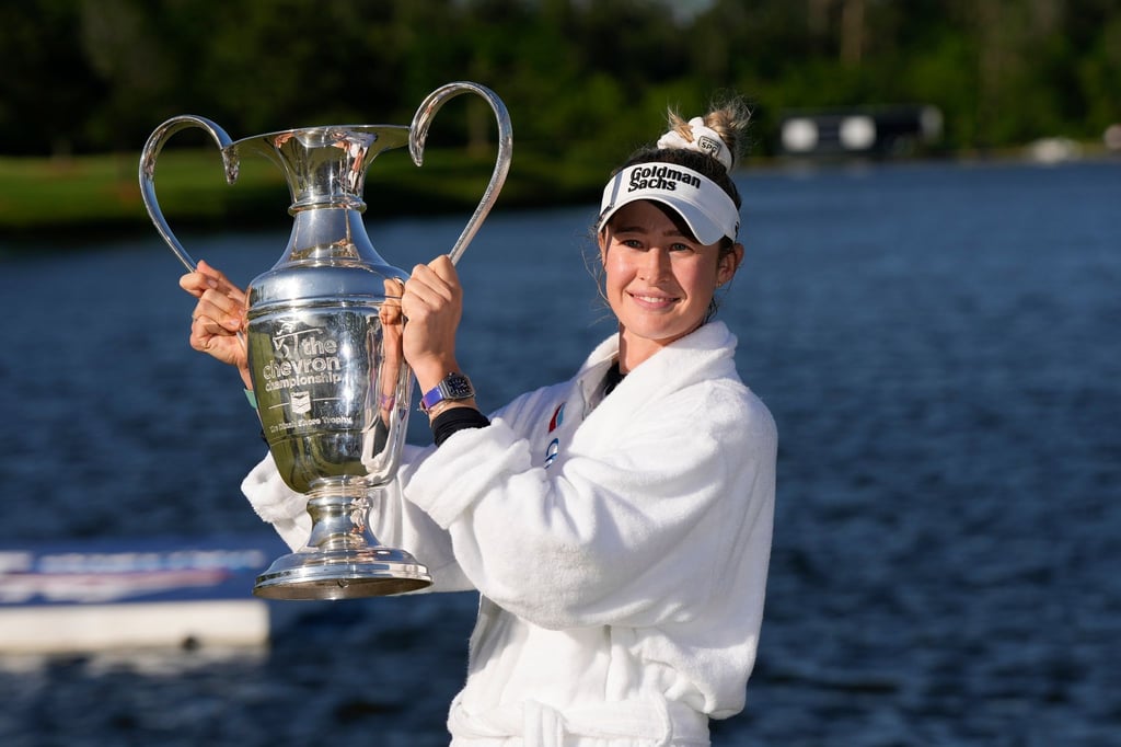 US-Golfstar Nelly Korda hat die Chevron Championship gewonnen.