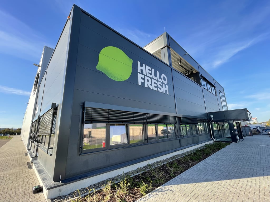 Der Hellofresh-Standort in Barleben wurde im Jahr 2022 eröffnet.