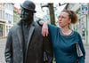 Annemarie Arnold ist seit ihrer ersten Begegnung mit Gardelegens berühmtesten Sohn in Bronze  ein echter  Otto-Reutter-Fan. 