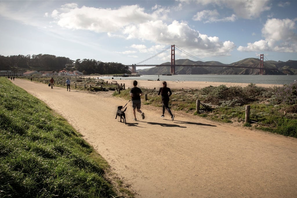 Das Crissy Field in San Francisco war einst ein Militärflugplatz - heute ist es Naturschutzgebiet und beliebtes Ausflugsziel.
