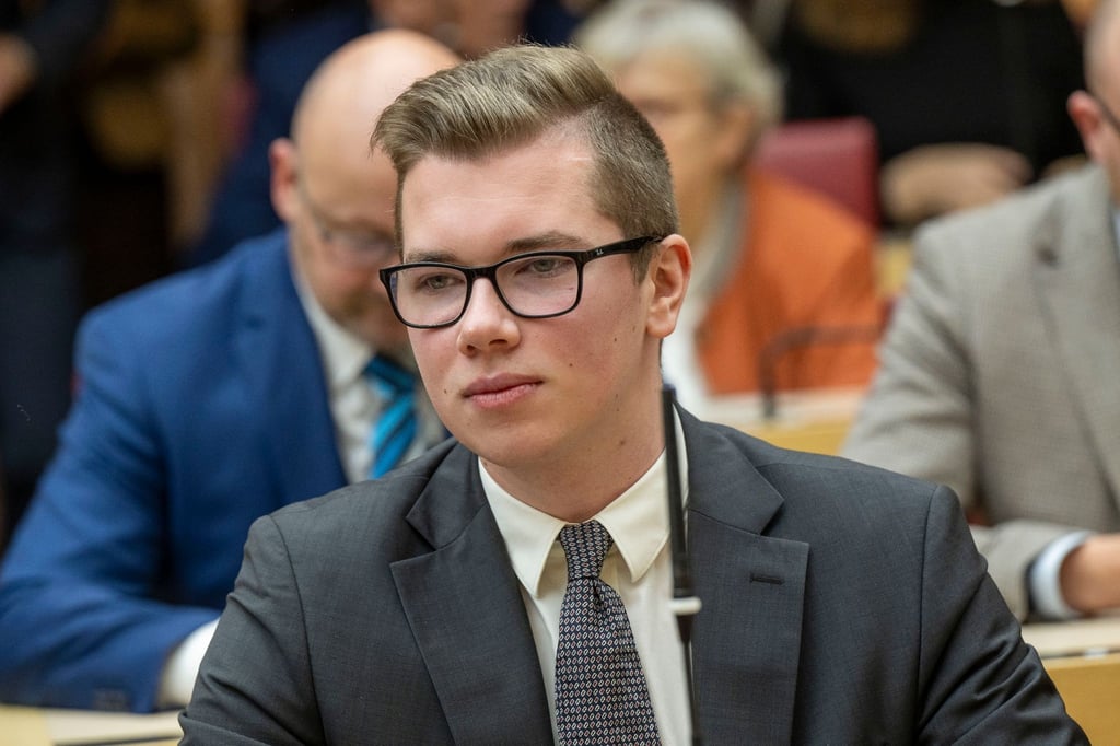 Daniel Halemba sitzt für die AfD im bayerischen Landtag.