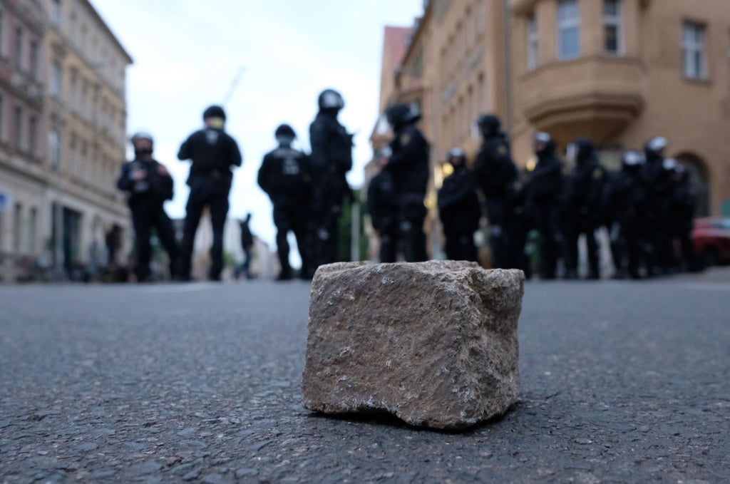 Polizisten.