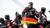 Die deutsche Eishockey-Nationalmannschaft ist in der Offensive bereits in WM-Form.