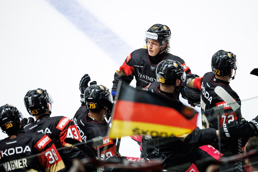Die deutsche Eishockey-Nationalmannschaft ist in der Offensive bereits in WM-Form.