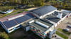 Die Stadthalle Möckern und die Sporthalle sind bereits mit Solarpaneelen eines Pächters bestückt. 